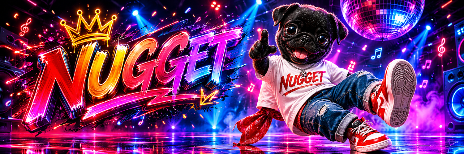 NUGGET banner art